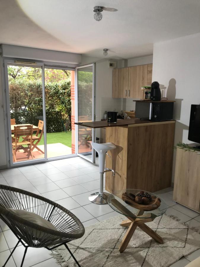 T2 Climatise Jardin & Court De Tennis/Piscine /Parking/Fibre Toulouse Eksteriør bilde