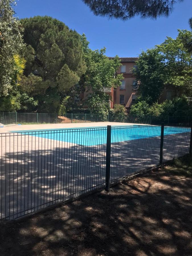 T2 Climatise Jardin & Court De Tennis/Piscine /Parking/Fibre Toulouse Eksteriør bilde