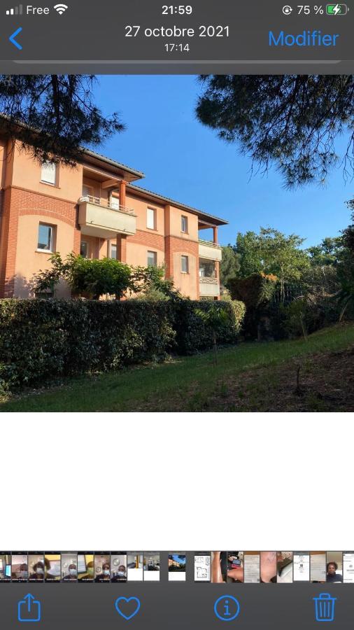 T2 Climatise Jardin & Court De Tennis/Piscine /Parking/Fibre Toulouse Eksteriør bilde